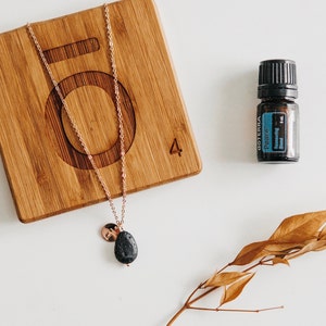 dōTERRA Lava Stone Diffuser Necklace: Sterling Silver, Gold & Rose Gold