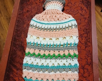 Crochet Loco Tulip Water Bottle Cover