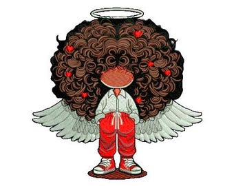 Angel Baby embroidery files