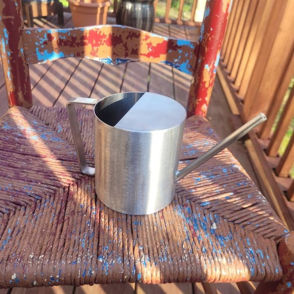 Watering can, stainless steel
