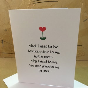 Blanco kaart over liefde