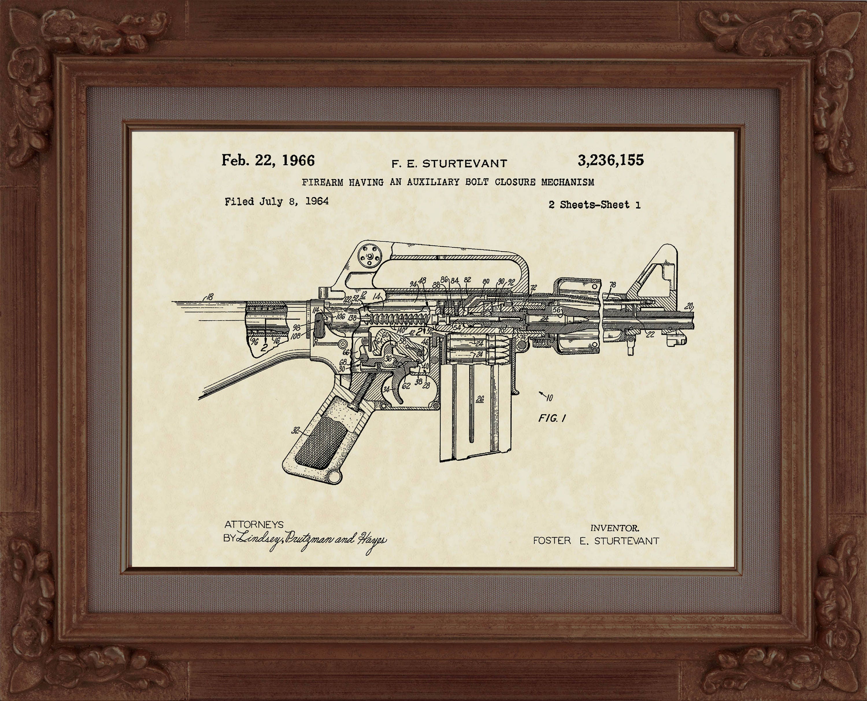 Fusil de asalto m16 - Etsy México, image size:3000x2425