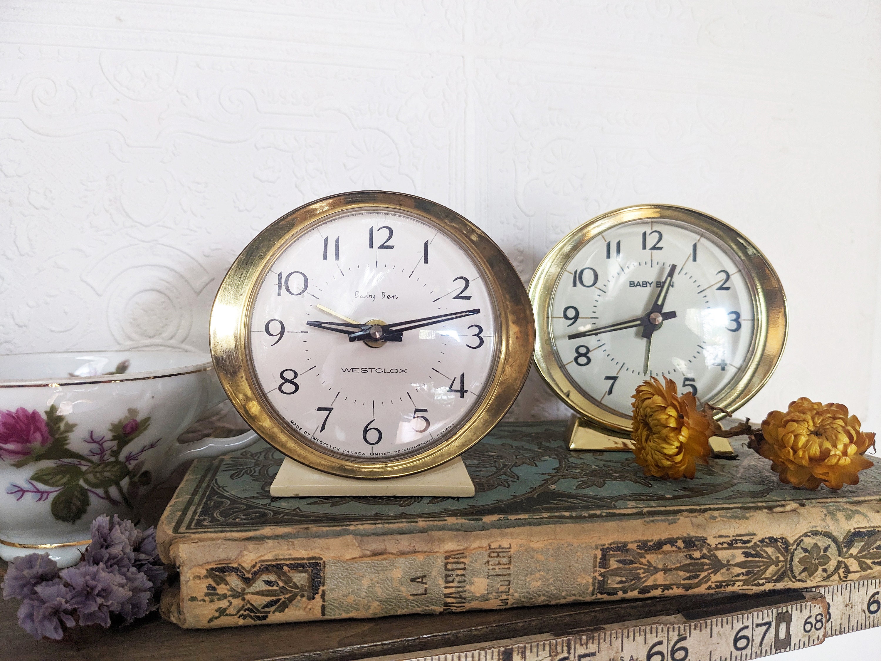 Big Ben, Clock Face, Intricate Vintage Timepiece Watch Wall Clock