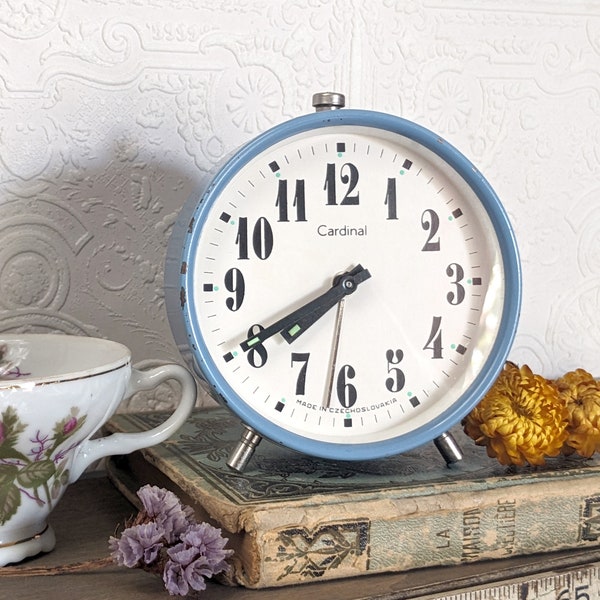 Vintage Light up Table Clock Etsy