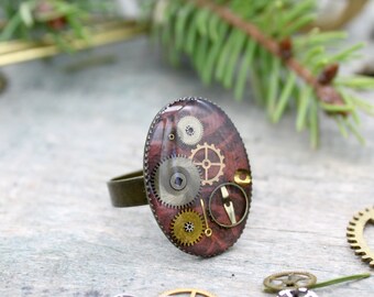 Anello ingranaggio orologio | Etsy Italia