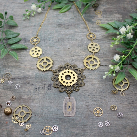 Etsy steampunk jewelry sale