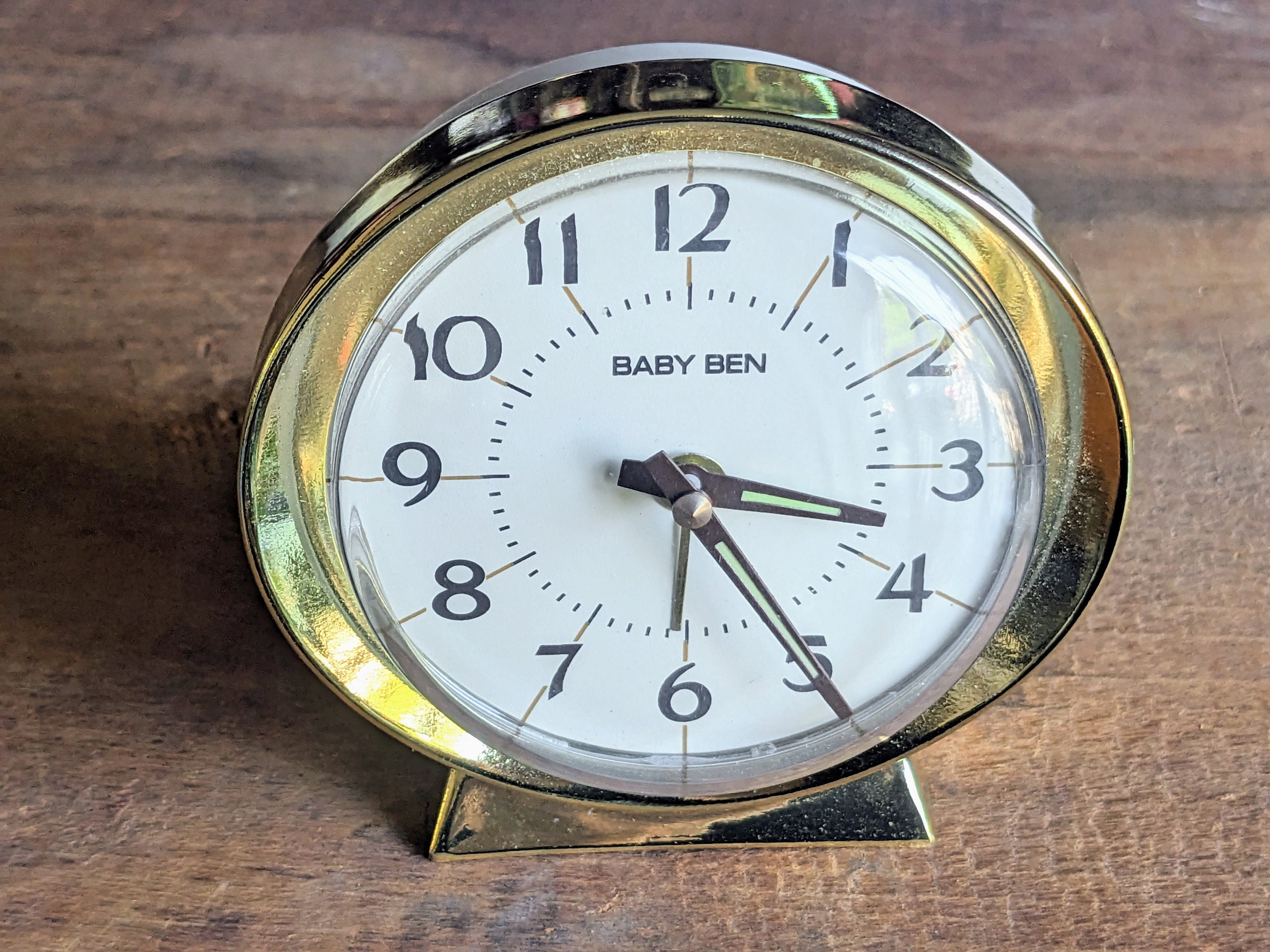 Vintage Baby Ben Westclox Windup Alarm Clocks - Mid Century Decor