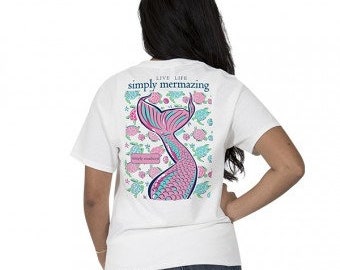Simply Southern® PREPPYMERMAID-WHITE