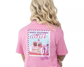 Simply Southern® PREPPYPEACH-FLAMINGO