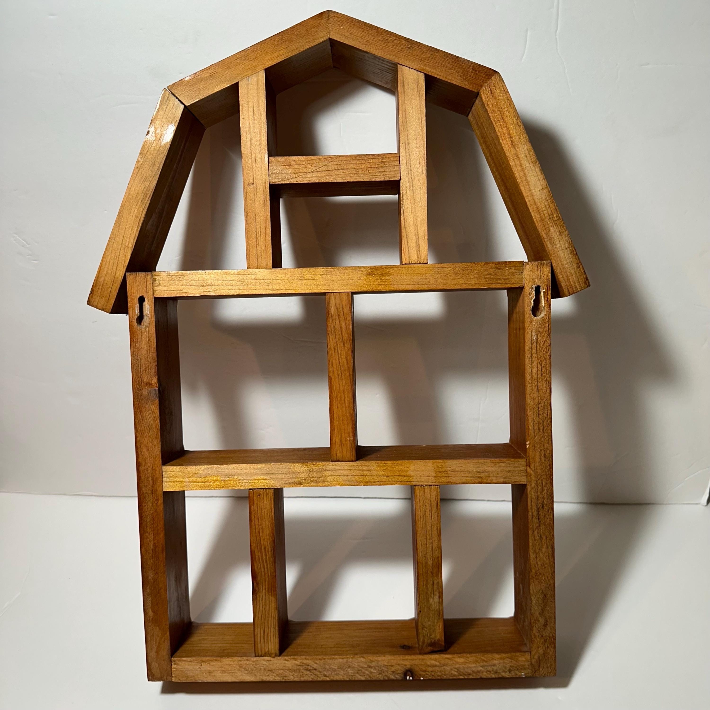 Vintage Wood Barn Trinket Shelf. Wood Shelf - Etsy