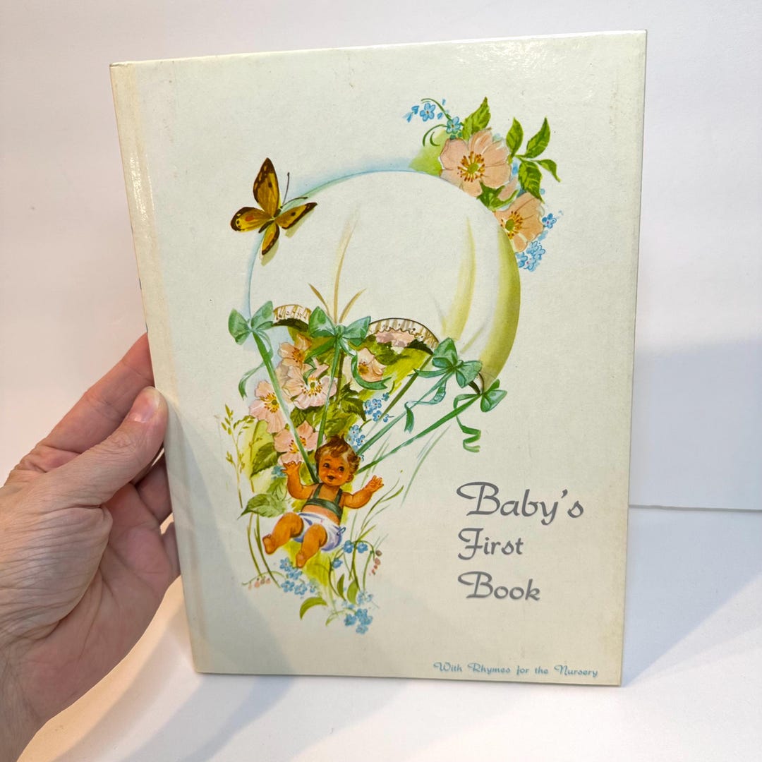 Leisel's First Book Vintage NEW Baby Book Baby's First Book by Reilly & Lee Book Co With ...