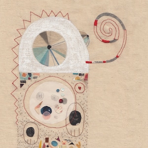 Stampa artistica A4 - "L’orso camaleonte"