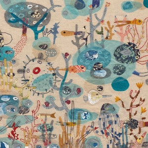Stampa formato A4 illustrazione - Oceano