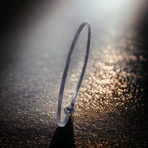 Black Oxidized Silver Bracelet Great for Layering for a Bangle Stack