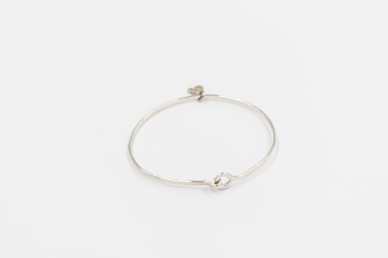 Namaste Bracelet Om Bracelet Zen Jewelry Sterling Silver Charm Bangle Yogi Jewelry Silver Charm Bracelet Hindu Jewelry Ohm Bracelet