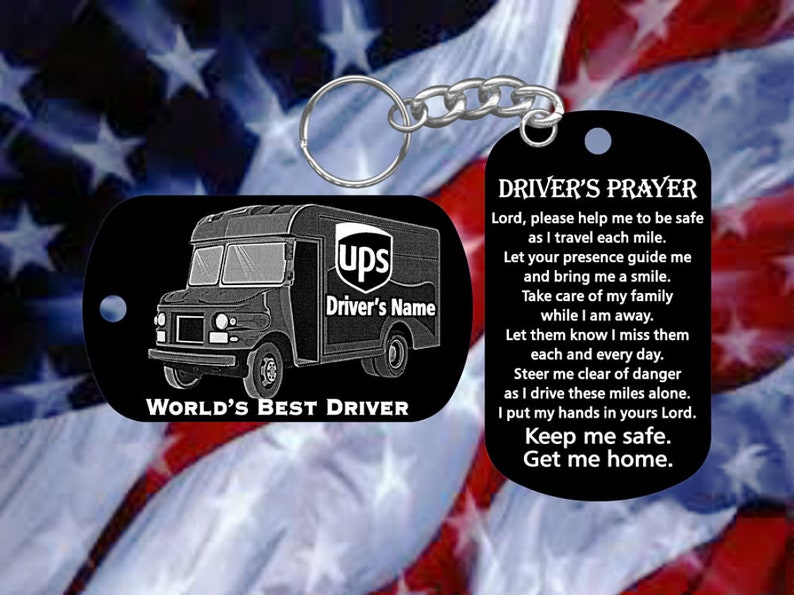 UPS Driver Gift World's Best Driver Driver's Etsy