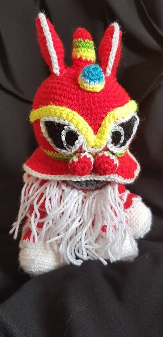 chinese lion plush