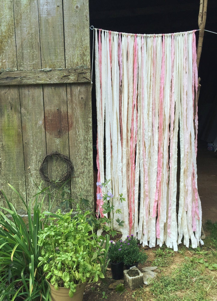 Pink Wedding Garland Wedding Backdrop Photo Booth Backdrop Etsy