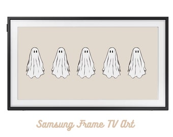 Halloween Geist Rahmen TV Art | Halloween Rahmen TV Art | Ghost Frame TV Art