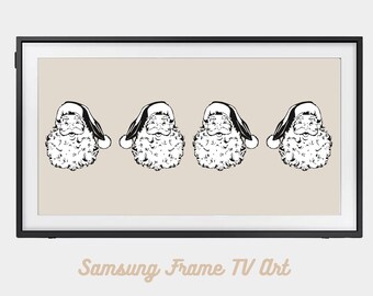 Weihnachten Samsung Frame TV Art | Santa Christmas Frame TV Art | Samsung Frame TV