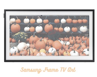 Samsung Frame TV Art | Halloween | Kürbis Aufnäher