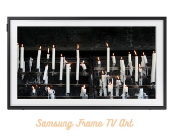Samsung Frame TV Art | Halloween Kerzen | Rahmen TV Art