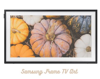 Thanksgiving Kürbis Halloween Rahmen TV Art | Kürbis Rahmen TV Art | Samsung Frame TV Kunst