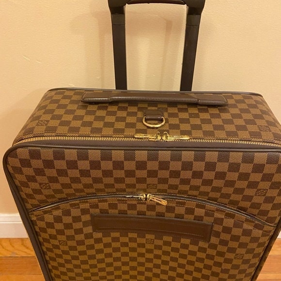 Louis Vuitton Pegase 65 Suitcase Bag + Jacket Cover Sleeve