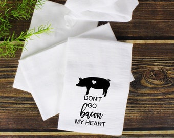 Farmhouse Inspired Flour Sack Towel | Kitchen Towel | Humor