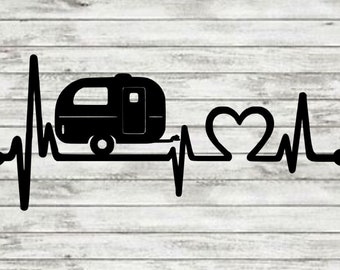 Camping Love Vinyl Decal