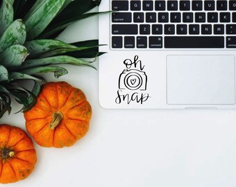 Oh Snap Vinyl Decal