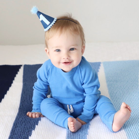 1st Birthday Party Hat Boy - Kids Birthday Party