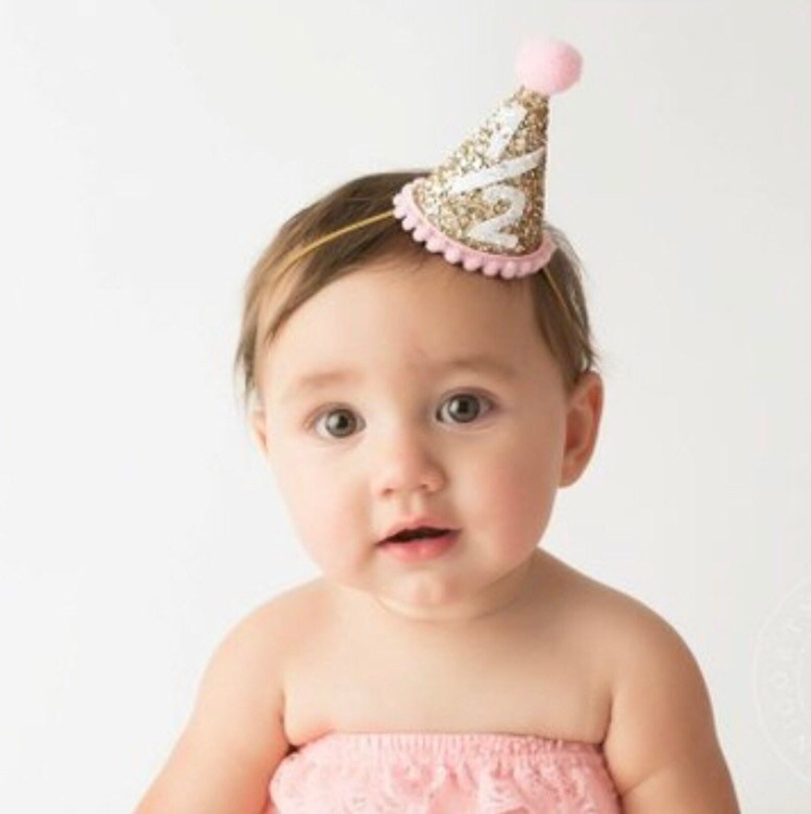 Girl Party Hat First Birthday Girl Outfit 1st Birthday Etsy
