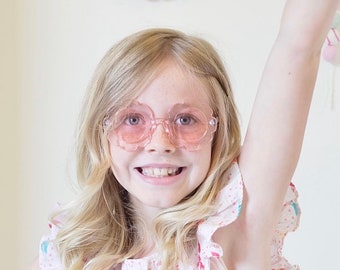 Girl pink flower sunglasses, Kid Sunglasses, Child Sunglasses, Boy Sunglasses