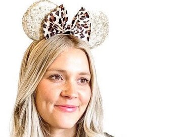 Four Inch Mouse Ears | Gold Mouse Ears | Rose Gold Mouse Ears | Mouse Headband