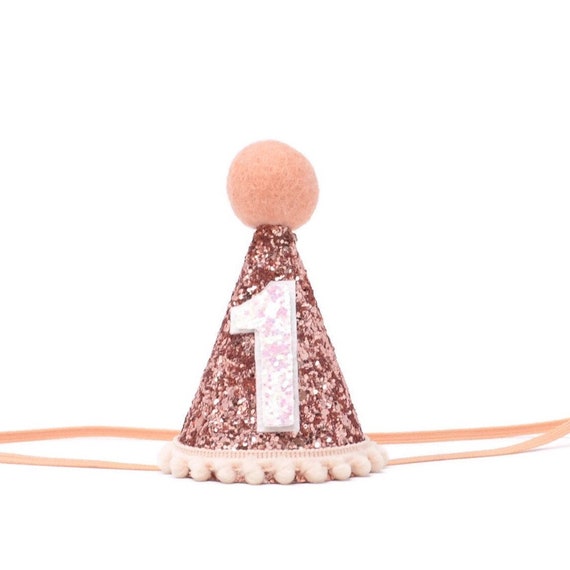 Rose gold birthday hat Clearance