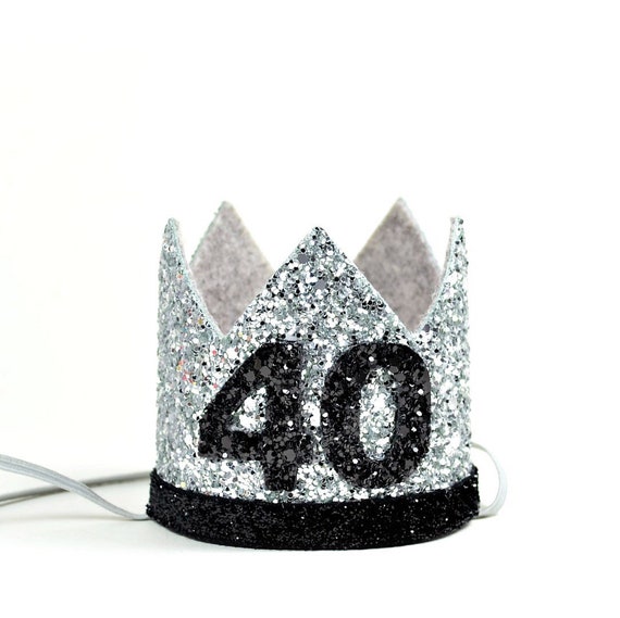 40th Birthday Party Hat Adult Party Hat Adult Birthday Etsy