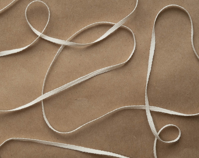 1/8 White Cotton Twill Tape Doll Clothing Historical Reproduction Sold