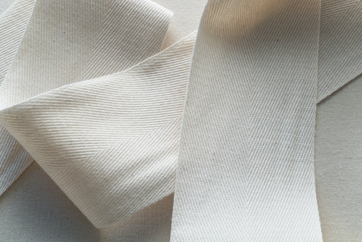 3 Inch Wide Cotton Twill Tape Heavyweight by the yard Etsy