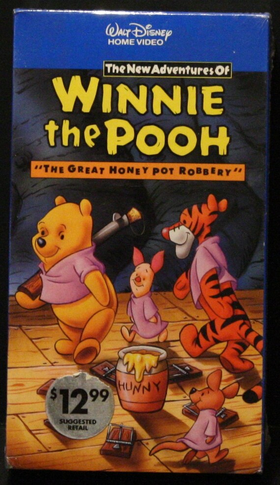 Items similar to The Great Honey Pot Robbery Winnie the Pooh VHS on Etsy