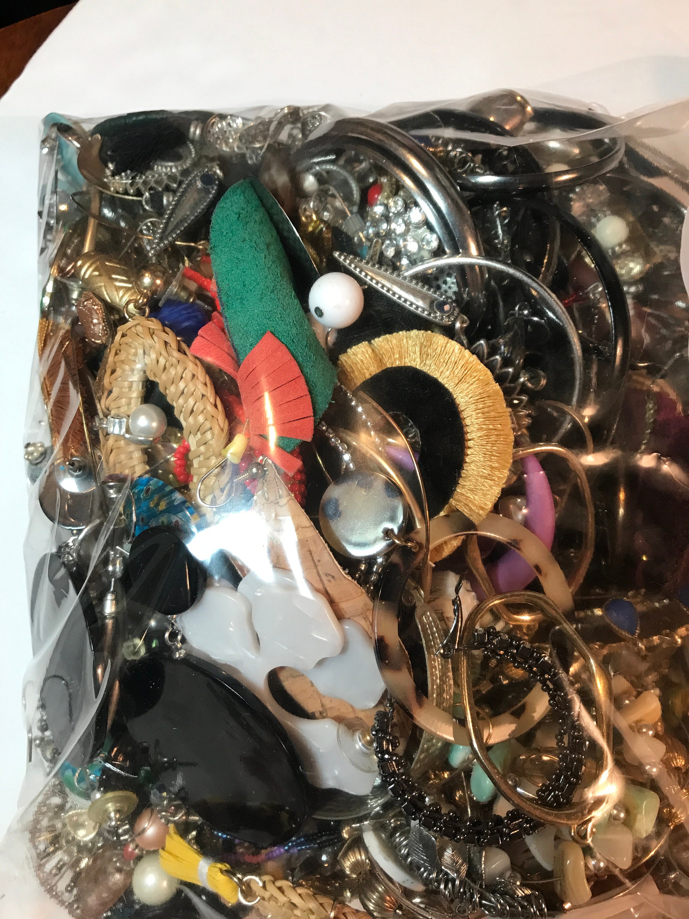 5 Pounds Earrings Lot Vintage to Modern Pierced & Clip-on - Etsy