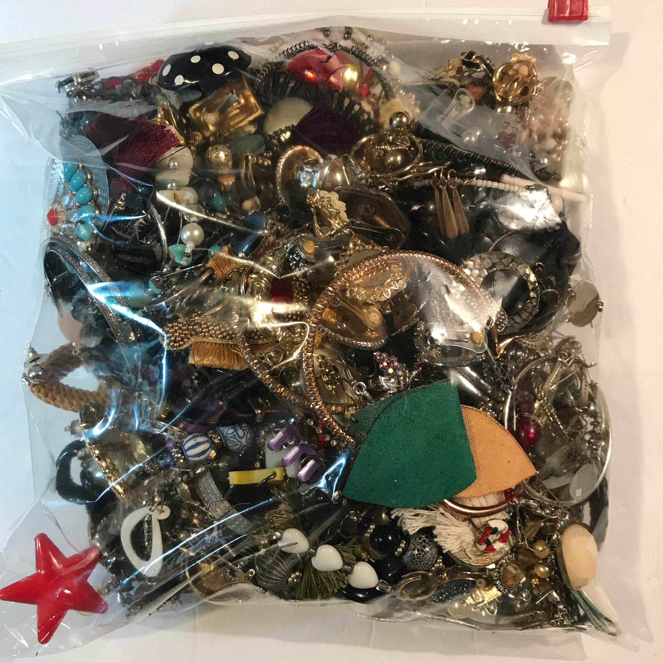 5 Pounds Earrings Lot Vintage to Modern Pierced & Clip-on - Etsy