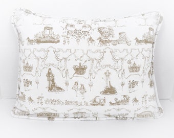 New Orleans Toile Pillow