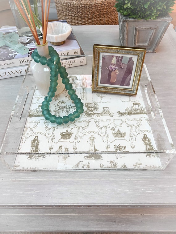 Mardi Gras Decorative Acrylic Tray