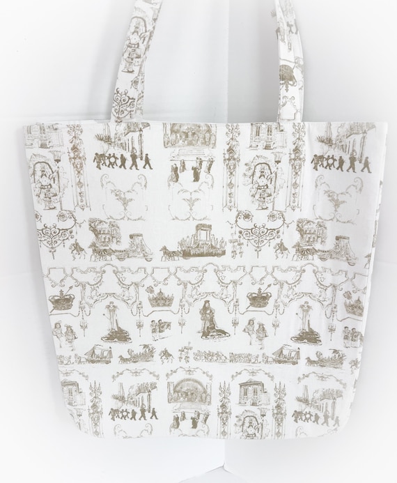 New Orleans Toile Tote Bag