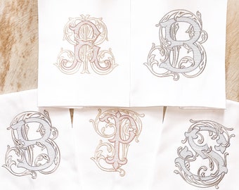 Custom Initial Hand Towel
