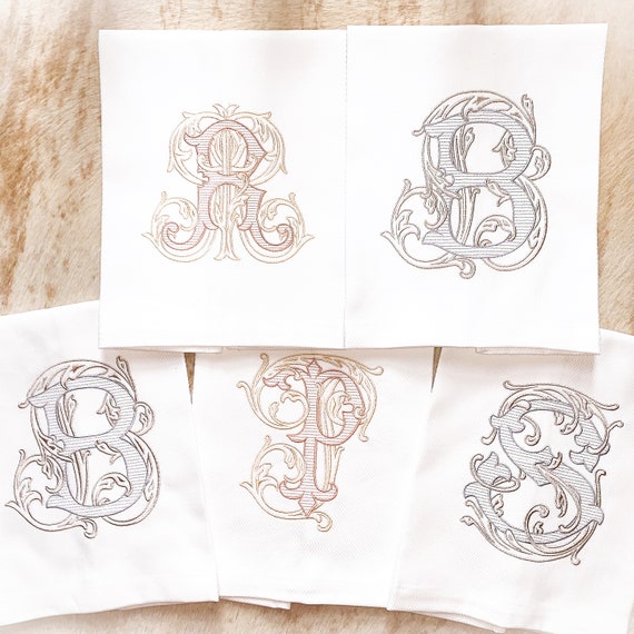 Custom Initial Hand Towel