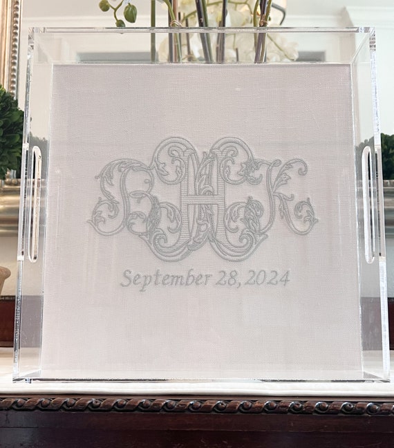 Personalized Acrylic Tray