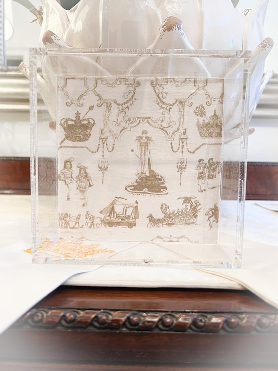 Mardi Gras Decorative Acrylic Tray