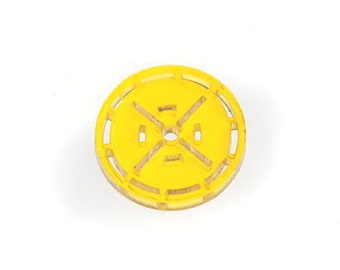 Yellow Reroll Acrylic Token